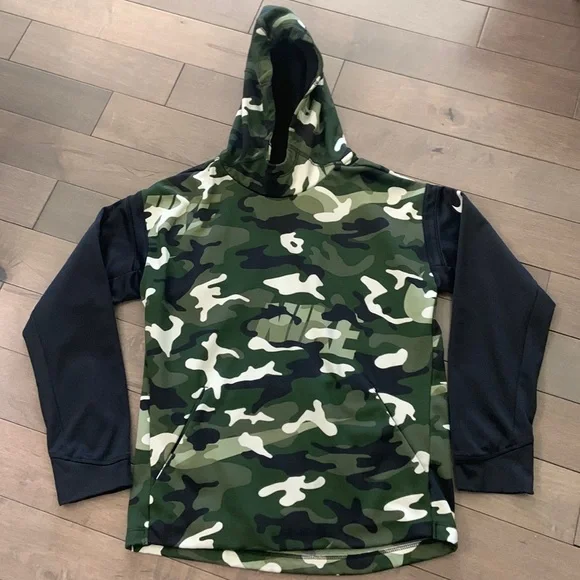 Nike Shirts Tops Nike Drifit Camo Hoodie Poshmark